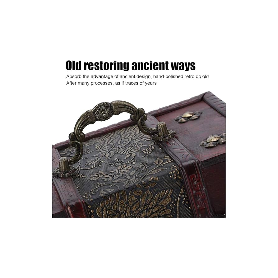 Amazon.com: Vintage Storage Box, Portable Decorative