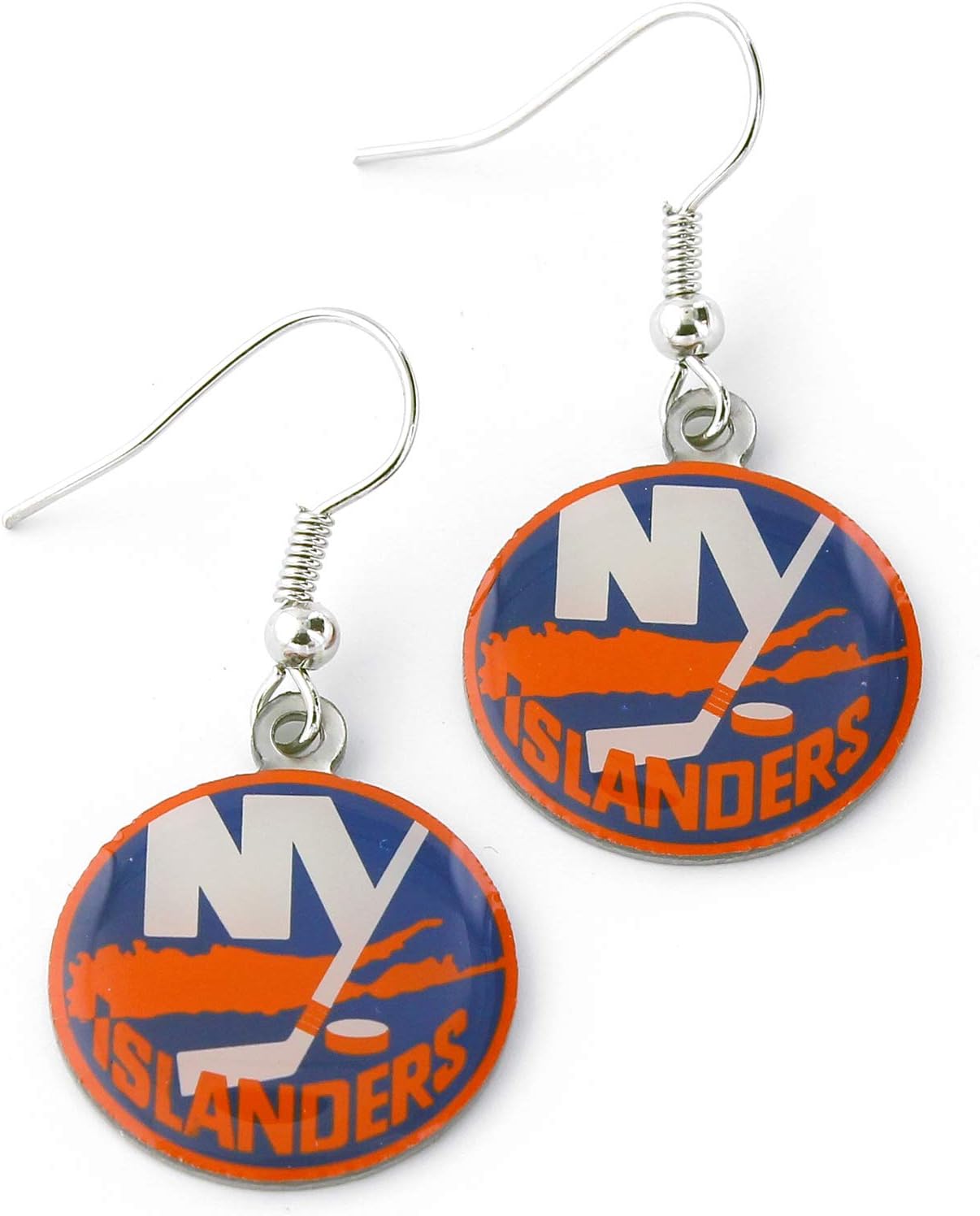 NHL womens NHL Logo Dangler Earrings