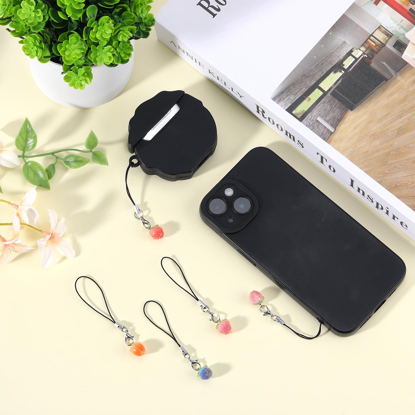 Y2K Jolie Sangle à Breloques Pour Téléphone - Accessoires