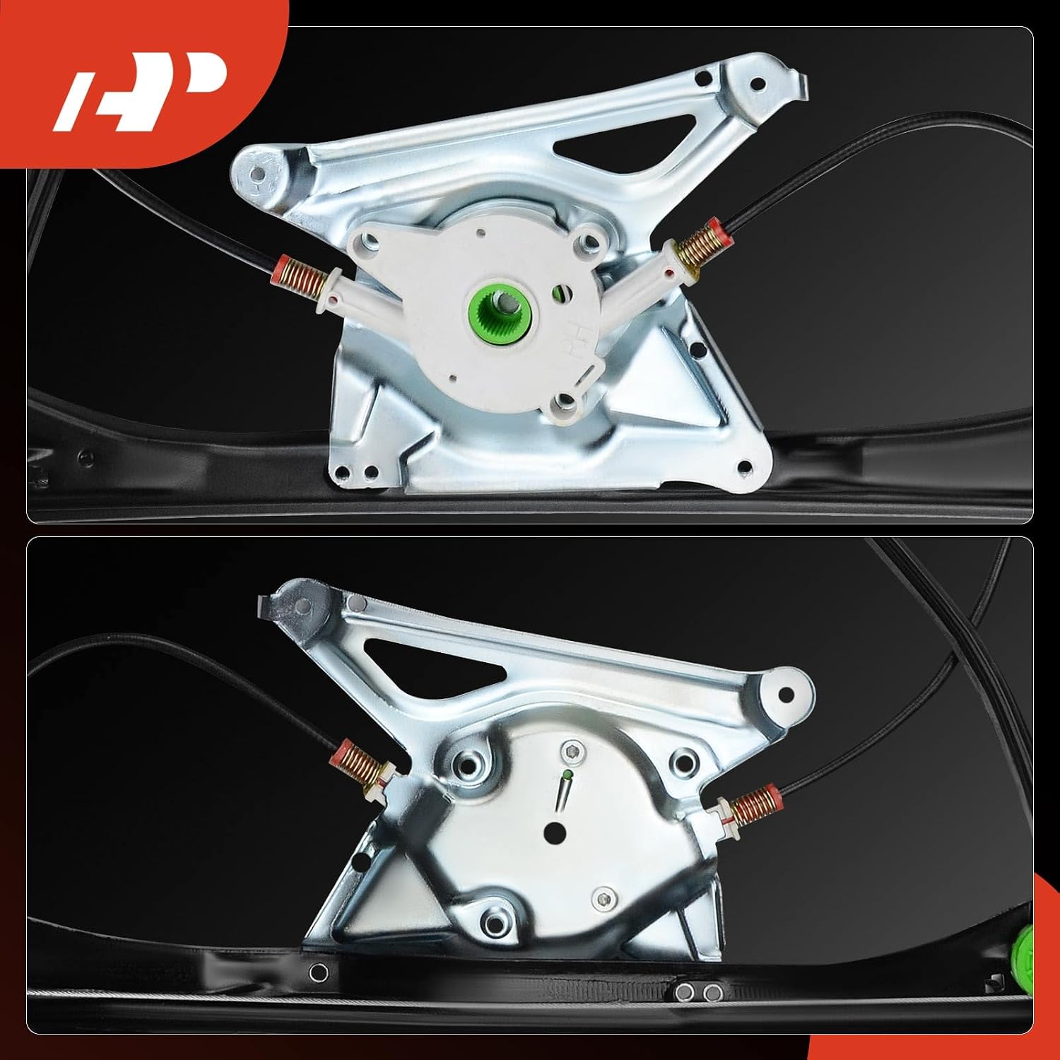 A-Premium Power Window Regulator Front Passenger Side, Without Motor