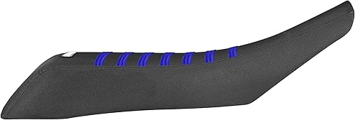 Vista 17 de Enjoy Mfg Funda de asiento compatible con Polaris 1995-2003 Scrambler 250 400 500 Trailblazer 250#243 (todo negro estándar)