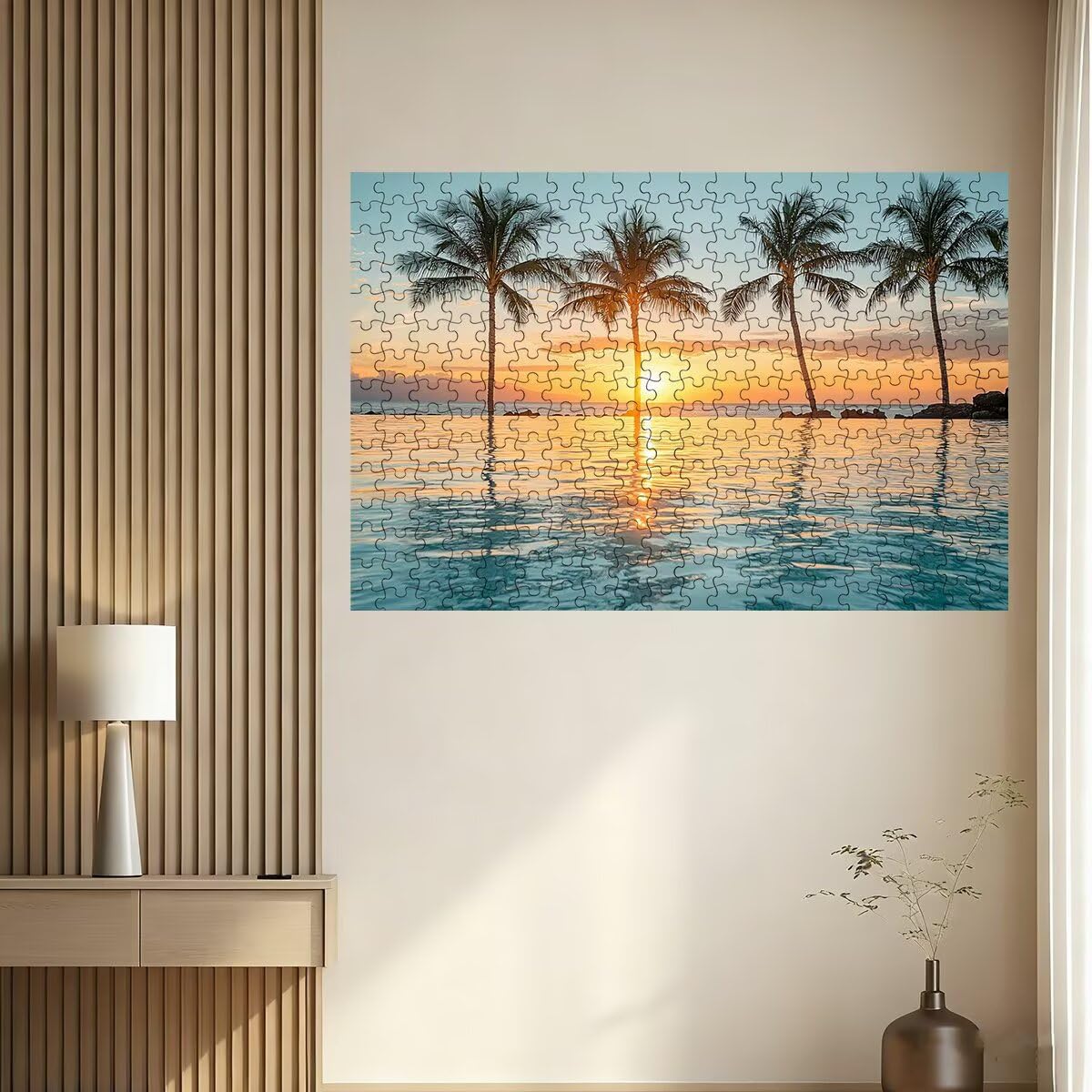 Puzzle 5000 Pezzi Oceano, Puzzle Albero per Adulti, Puzzles in Legno Intrattenimento Creativo, Divertimento, Puzzles Educativi Classici con Confezione di Alta Qualità Idea Regalo Donna Decor -2486