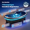 MERACH 4D Vibration Plate with 7 Vibration Modes 120 Speed Levels 5 Intelligent Programmes Integrated Bluetooth Speaker and Ambient Light