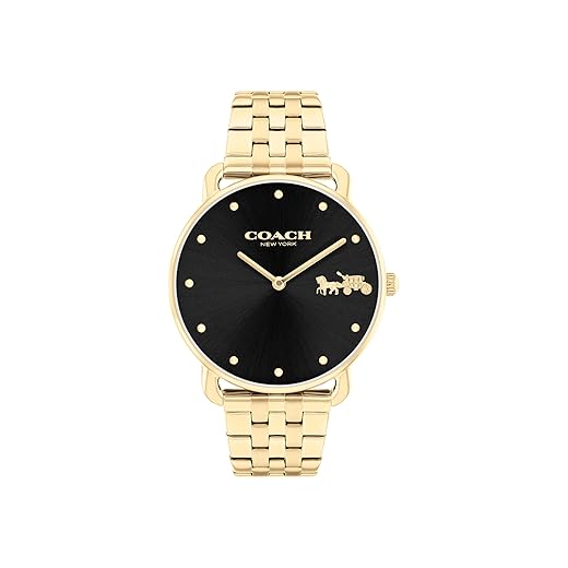 Coach Elliot Women's Watch | Elegant and Sophisticated Stles Combined | Premium Quality Timepiece for Everyday Wear | Water Resistant | (Model 14504291)