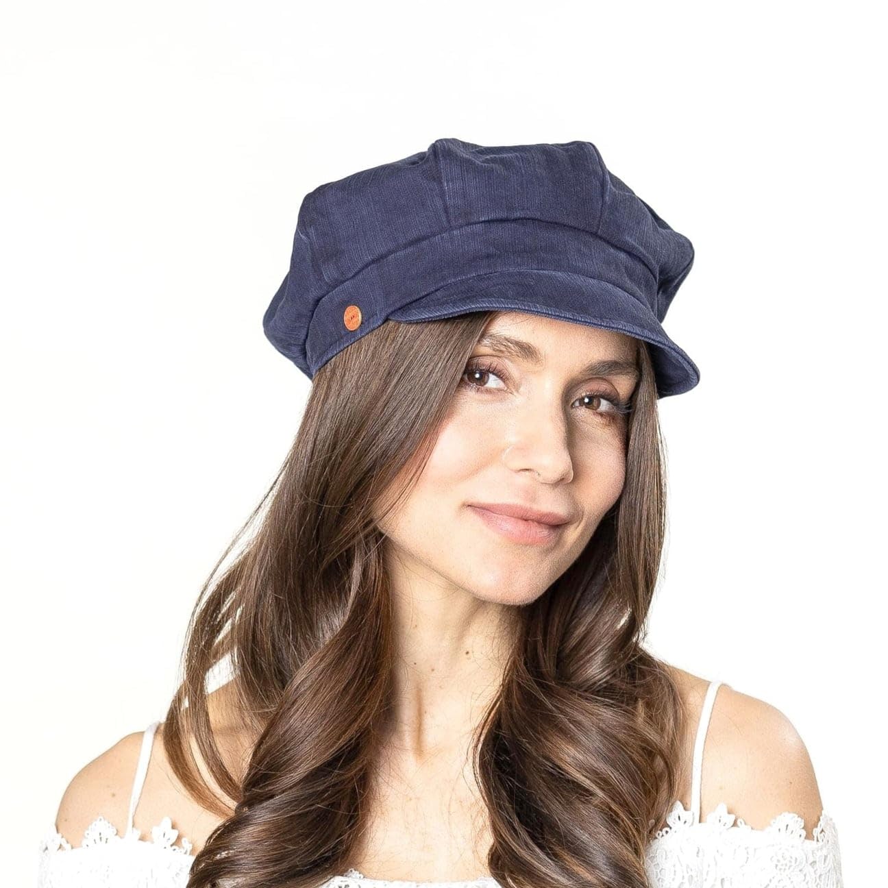 Mayser Alexa Casquette Gavroche Unicolore Fabrique en UE Femme Printemps Ete