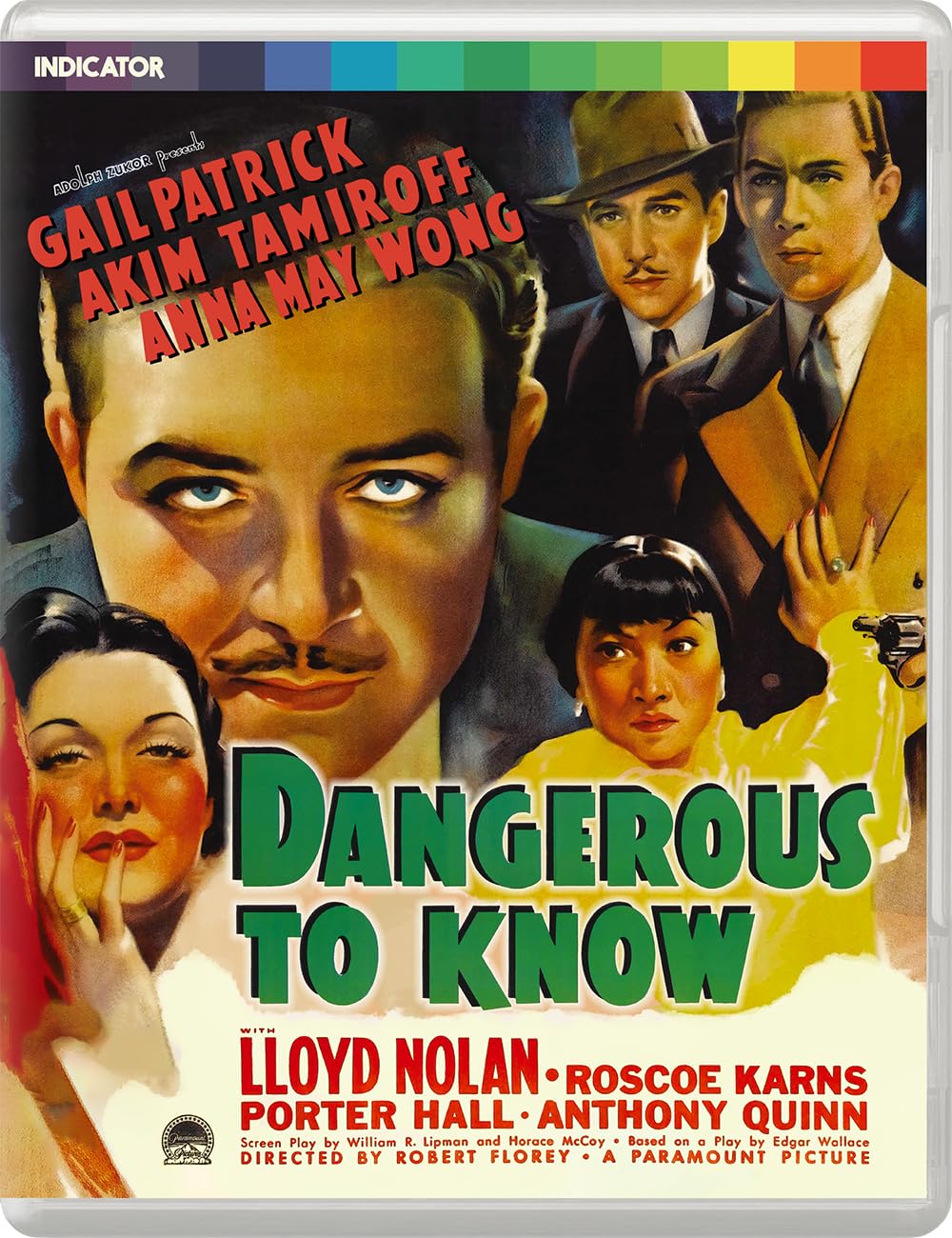 Dangerous to Know (Limited Edition) [Blu-ray] [Region B]