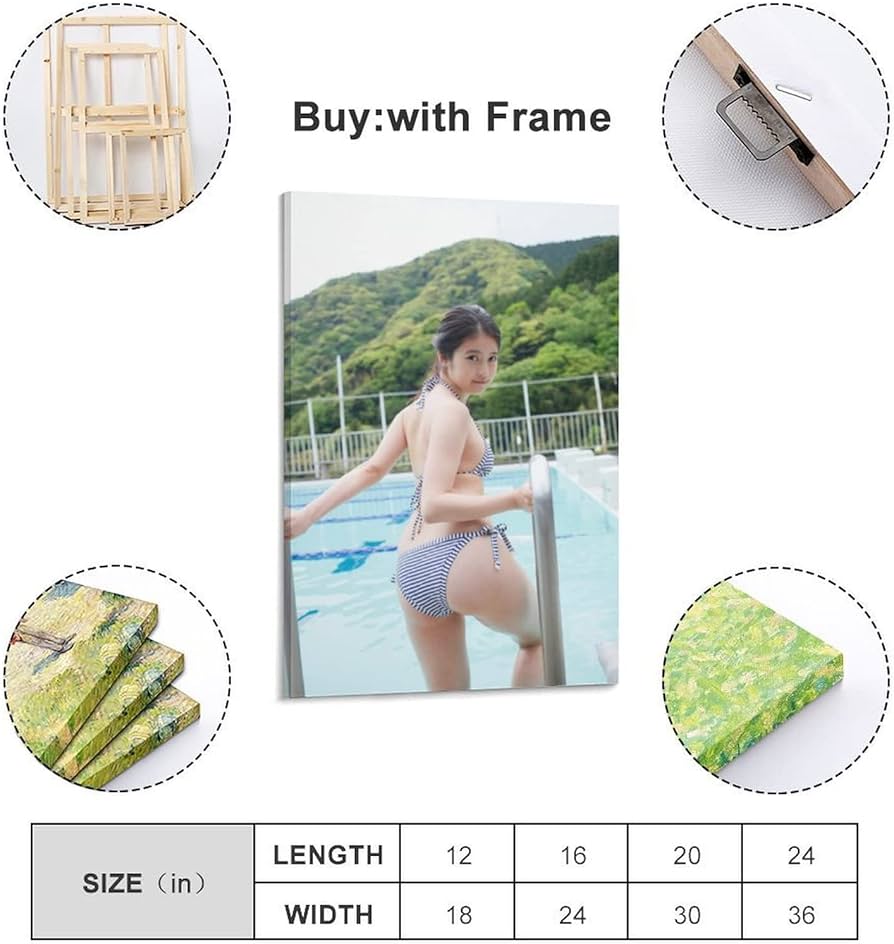 Amazon.co.jp: 今田美桜完璧な美ボディの水着姿ポスター プリント