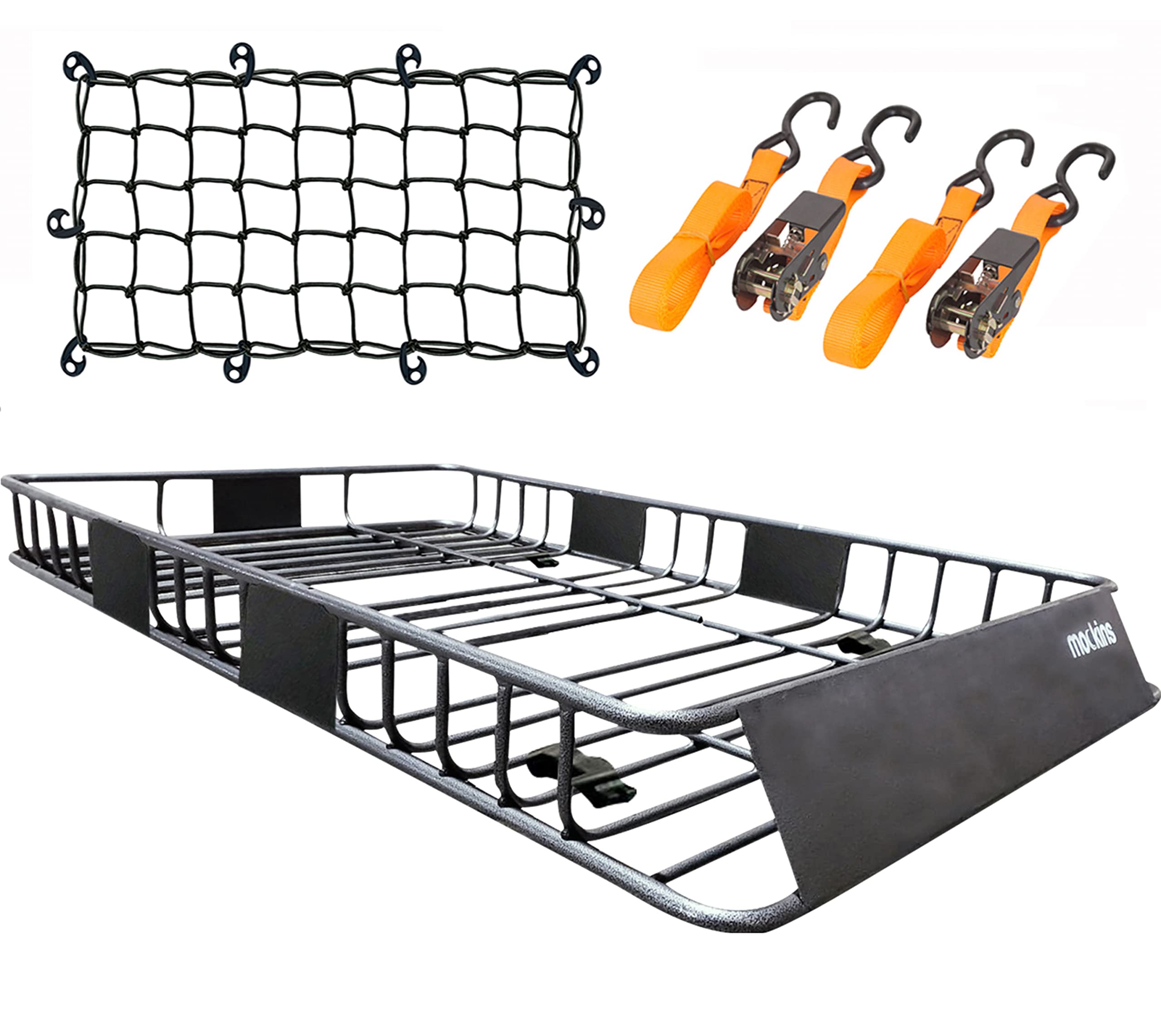 Buy Mockins 64" x 39" x 6" Rooftop Cargo Carrier 250lb Cap