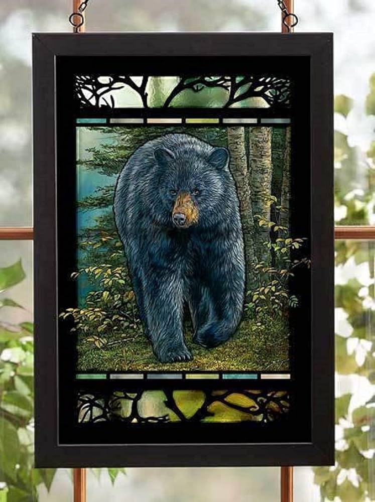 Amazon.com: Wild Wings Rocky Outcrop - Bear Stained Glass Art : Home & Kitchen amazon-com-wild-wings-rocky-outcrop-bear-stained-glass-art-home-kitchen