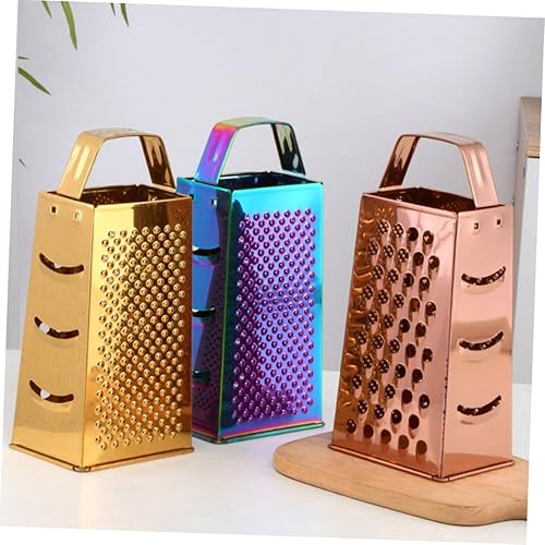 Miniatura 3 de Herramienta de rallador de acero inoxidable, trituradora multifuncional de verduras y quesos para una preparación segura y segura, suministros de