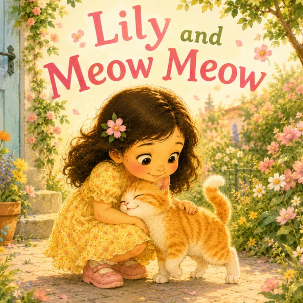 Lily and Meow Meow: A Sweet Rhyming Story About Kindness and Caring (Rhyming Picture Books for Babies and Toddlers)