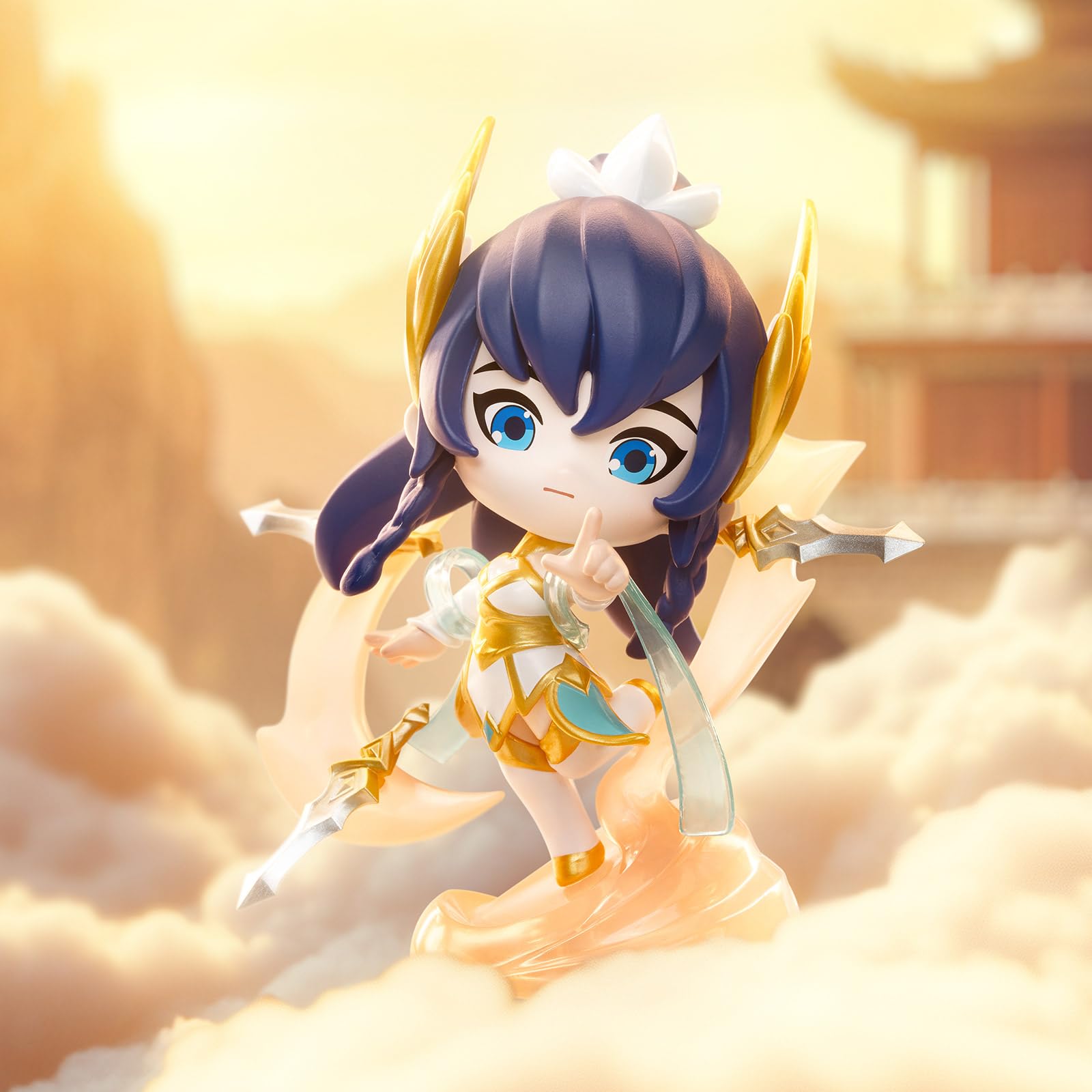 POP MART Fight for The Golden Spatula Chibi Series Figures, Blind Box Figures, Random Design Action Figures Collectible Toys Home Decorations, Holiday Birthday Gifts, Single Box