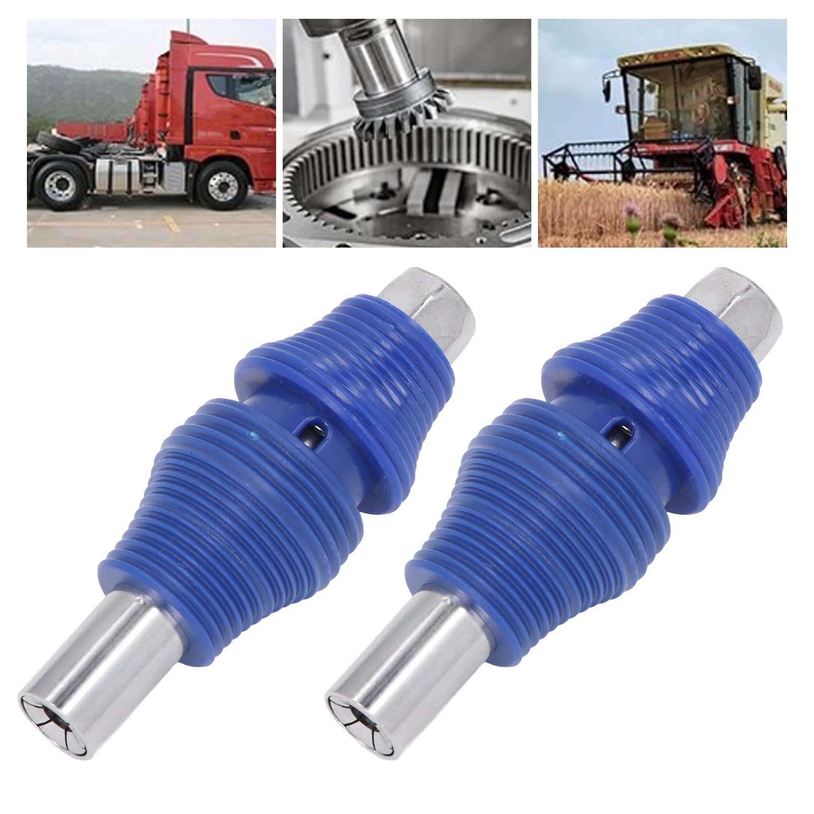 Qcwwy Fettkupplung, 2 Stück, Hochdruck-Verriegelungsklemme, Fettdüsenverriegelung, Schmiermittel, Kupplungsendverbinder, Lager, Armaturen, Schmierwerkzeug-Zubehör
