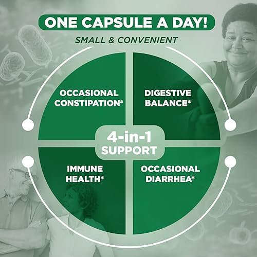 Miniatura 3 de Vital Planet - Vital Flora - Probiótico diario para adultos mayores de 55 años, 60 mil millones de UFC, diversas cepas, prebióticos orgánicos,