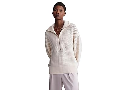 Varley Tara Pointelle 1/2 Zip Women