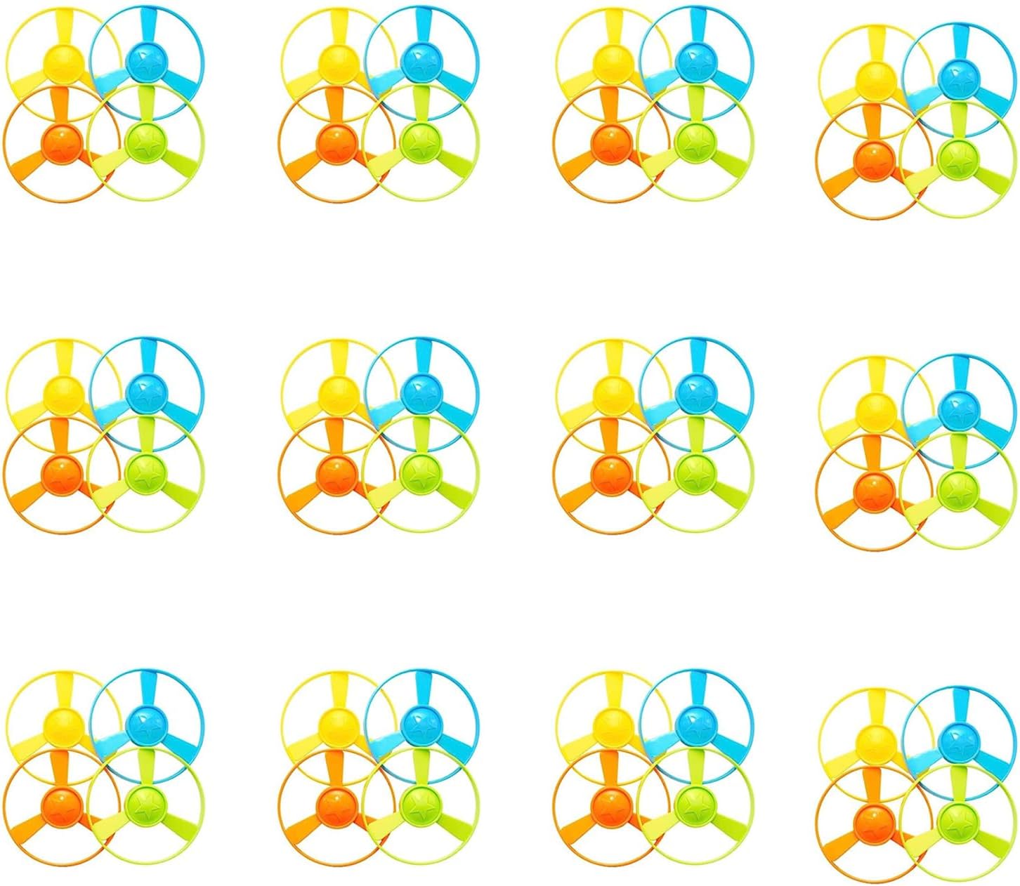 Cat Fetch Toy, Interactive Flying Cat Toy with 48 Propellers, Toys for Training Hunting Chasing(only Flying Propellers)