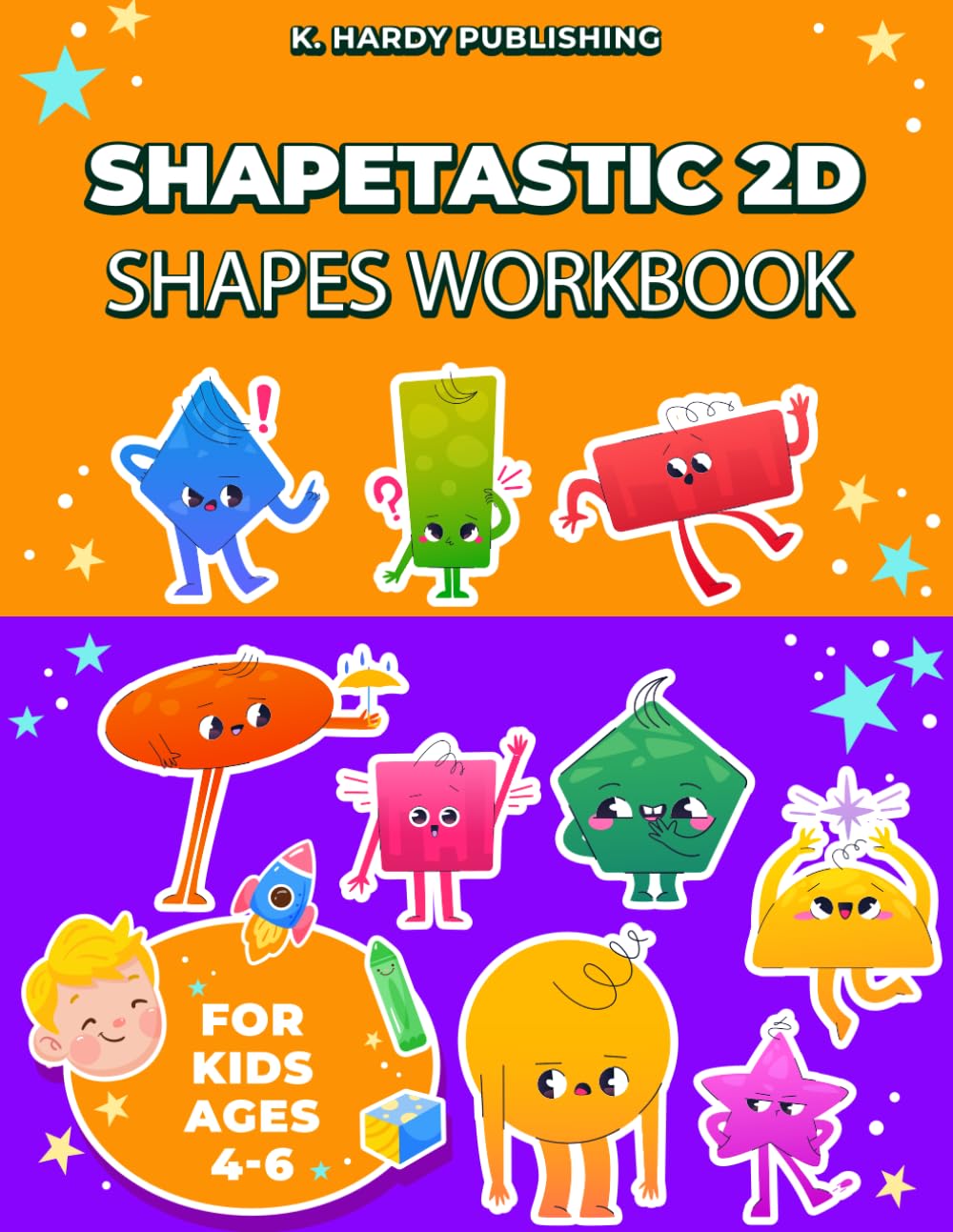 Shapetastic 2D Shapes Workbook