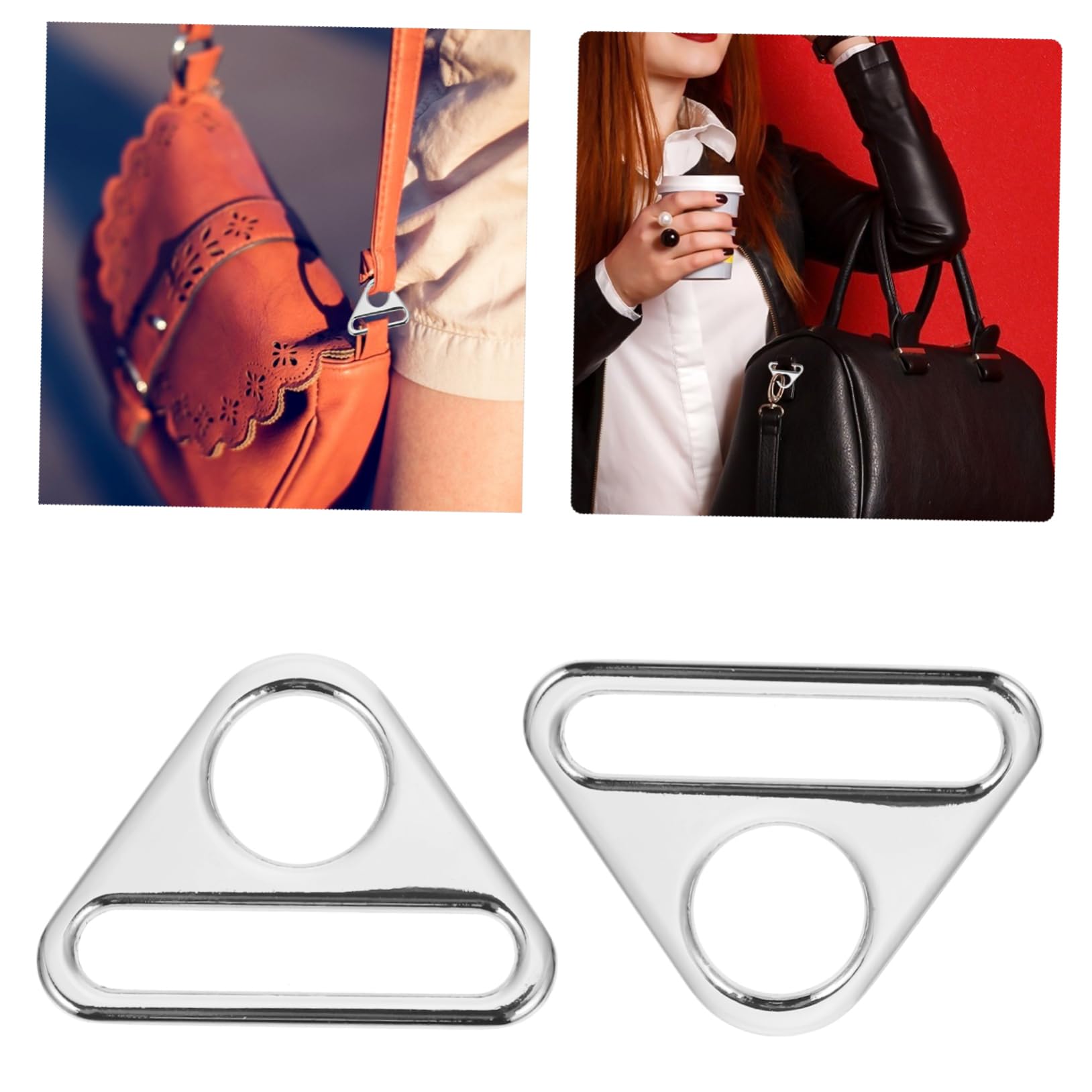 Operitacx 30pezzi Fibbia Per Cinghie Accessori Per Borse e Tracolle Design Resistente e Facile Usare