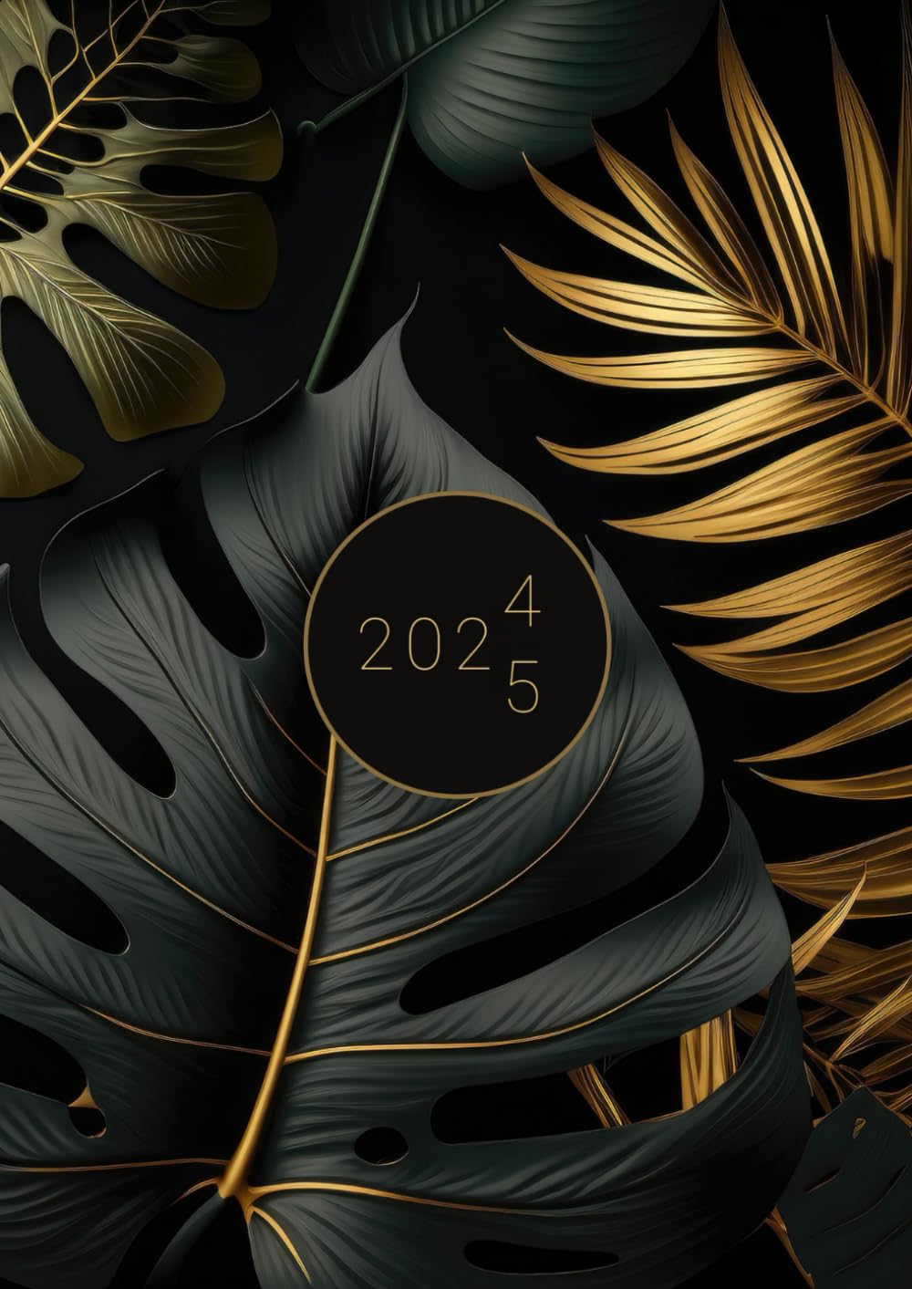 2024-2025: A4 Kalenderbuch 1 Tag 1 Seite | XXL Kalender 392 Seiten | Juli 2024 bis Juni 2025 auch Samstag und Sonntag | geeignet als Terminplaner Notizbuch Studienplaner Praxisplaner | Cover Blumen