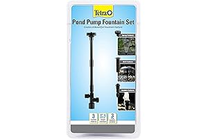 TetraPond Pond Pump Fountain Set: Expand Your Water Feature Potential