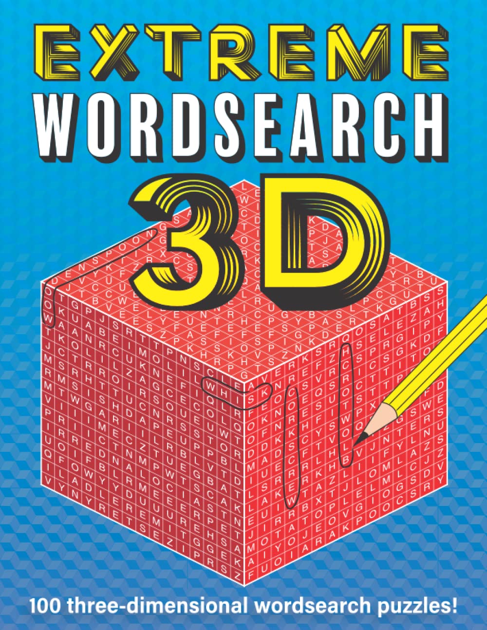 Extreme Wordsearch 3D: 100 tricky themed 3D word searches with 3,500 words to find!