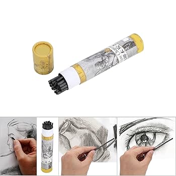 抽象動物顔 鉛筆・木炭画 Amazon.co.jp: Voluxe 画材、スケッチ素材中国絵画の油絵用木炭