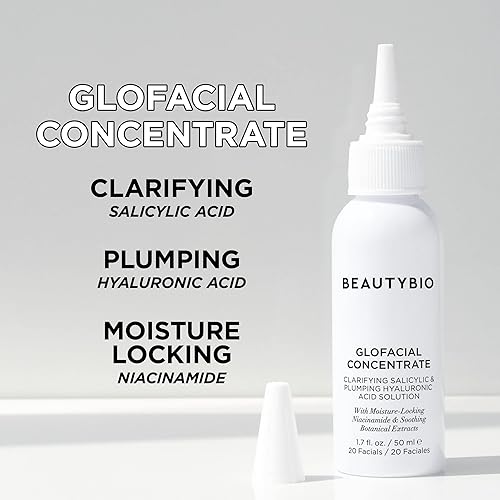 Miniatura 10 de BeautyBio GLOfacial Hydro-Infusion Deep Pore Cleansing + Blue LED Clarifying Set Tool + Concentrate