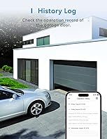 Vista 9 de Meross Control remoto inteligente para abrir puerta de garaje con antena externa, hasta 3 puertas individuales, compatible con Apple HomeKit, Yaxa