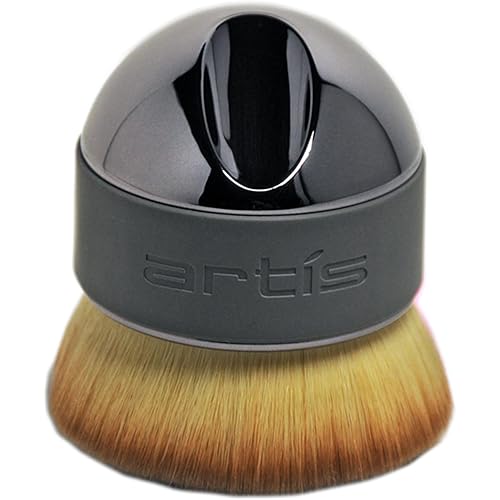 Artis Elite Palm Makeup Brush Luxury Synthetic Cosmefibre Brush Ideal For Foundation, SPF, Skincare Use With Liquids, Powders, and Creams Creates A Streak-Free Application