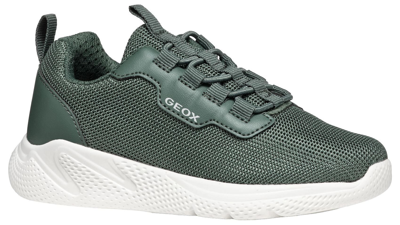 Geox J SPRINTYE BOY A Sneaker, Green, 11 UK Child