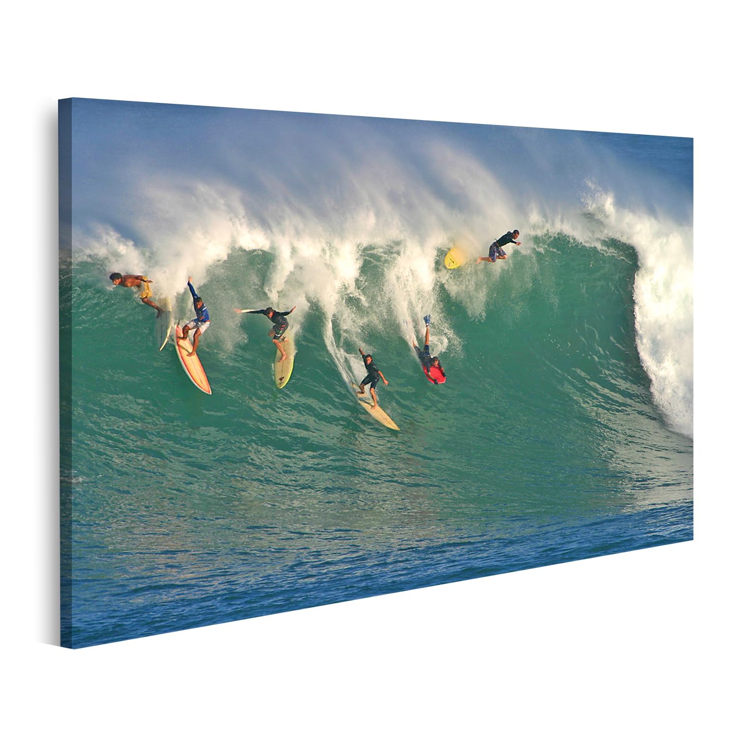islandburner cuadro sobre lienzo gran ola surf hawaiano imágenes murales póster
