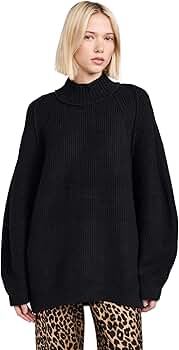 大人気完売eLLa♡long cuffs flare sweat BLACK The Alvia Sweater – LISA YANG