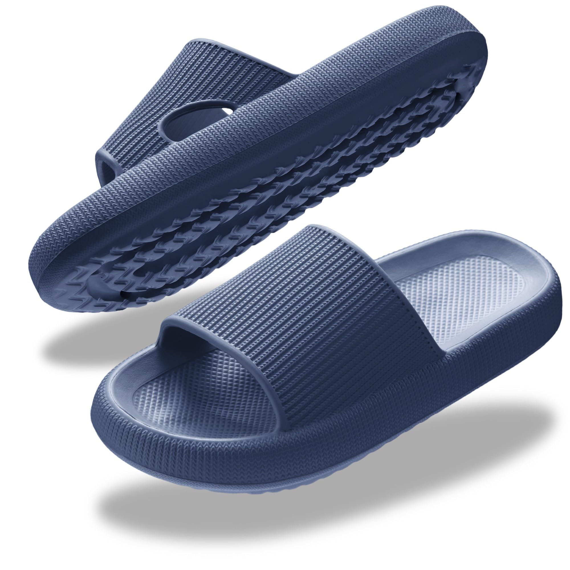 Donpapa Badeschuhe Damen Herren Weich Hausschuhe rutschfest Badeschlappen Leicht Sommer Dusche Indoor Outdoor Schlappen Flops