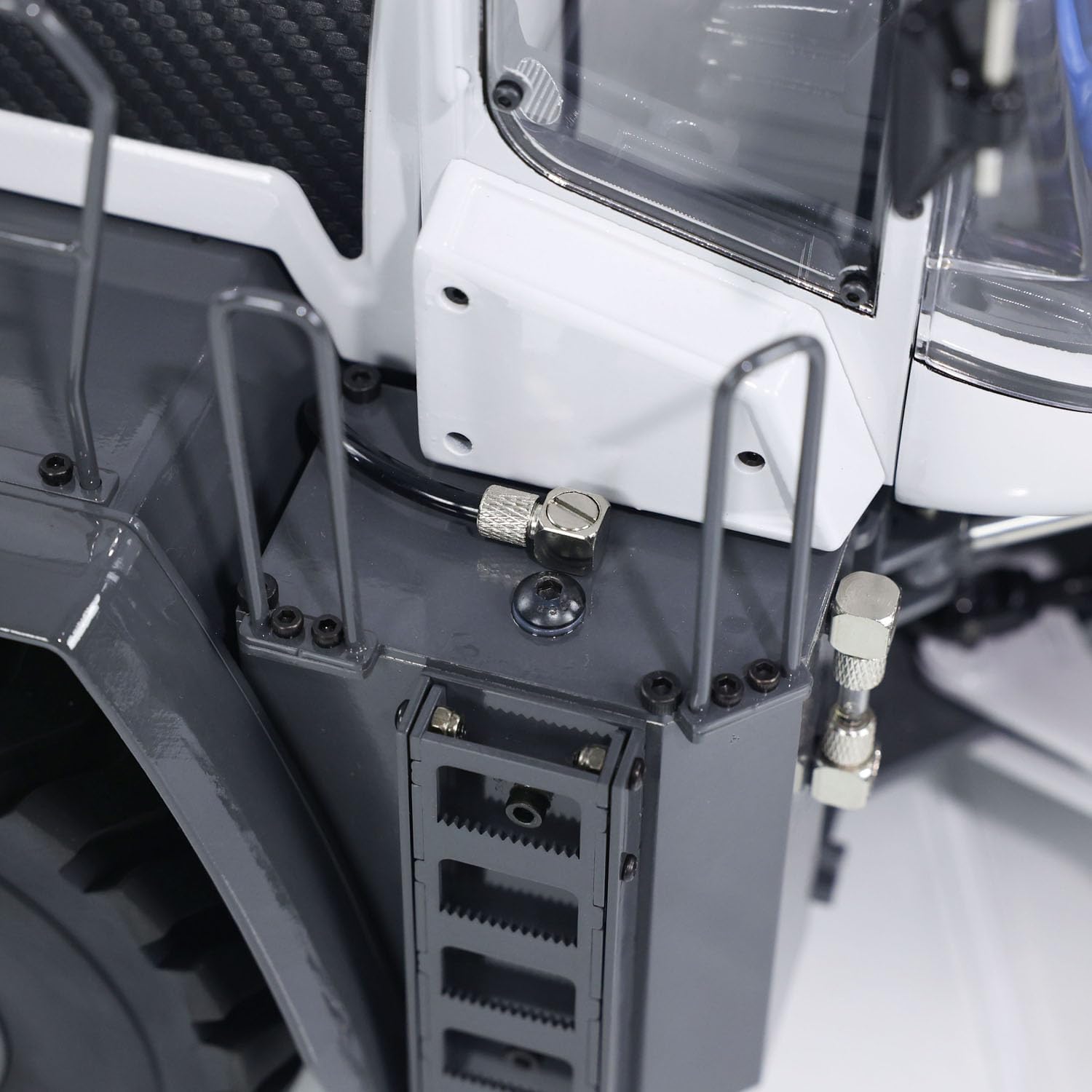 TOUCAN RC HOBBY XDRC Metal 1/14 Remote Control Hydraulic Loader 580 RC Cars Model Smoke Sound