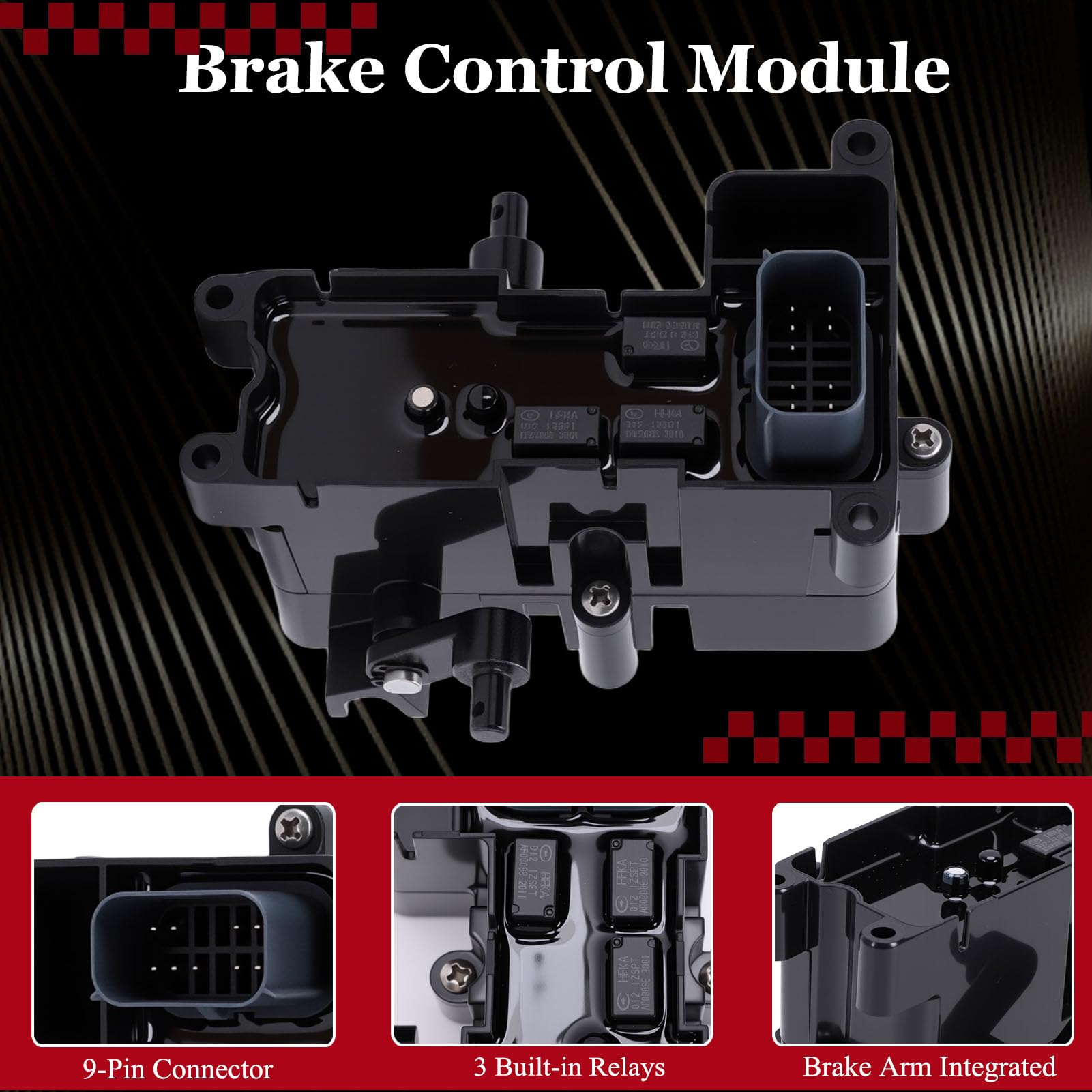 Conjunto de módulo de control de freno 121-3017, 115-9660, 120-7144, compatible con Toro Timecutter y Quest E. Conjunto de caja de freno de repuesto para cortacésped modelo 2012-2014