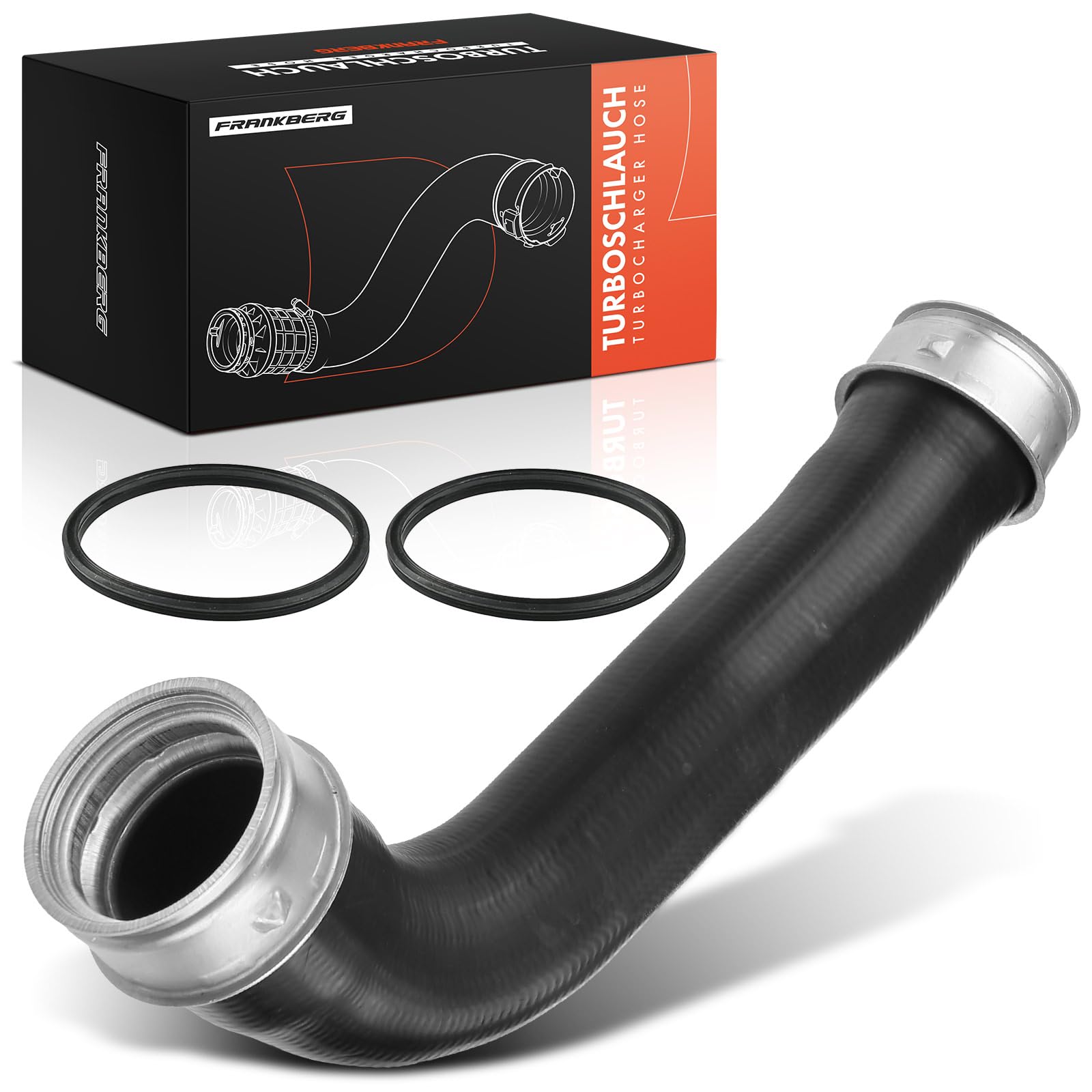 Frankberg Intercooler Turbo Hose Pipe Tube Front for A3 Golf J.e.t.t.a P.a.s.s.a.t T.o.u.r.a.n Altea Leon Toledo Octa.via Superb 1.9L 2.0L Diesel 2003-2019 1K0145834L