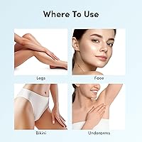 Vista 8 de Parissa Microwavable Warm Wax Kit Vegan, Salon-Quality Formula for Coarse Hair on Legs & Body 5 fl oz (150 ml)