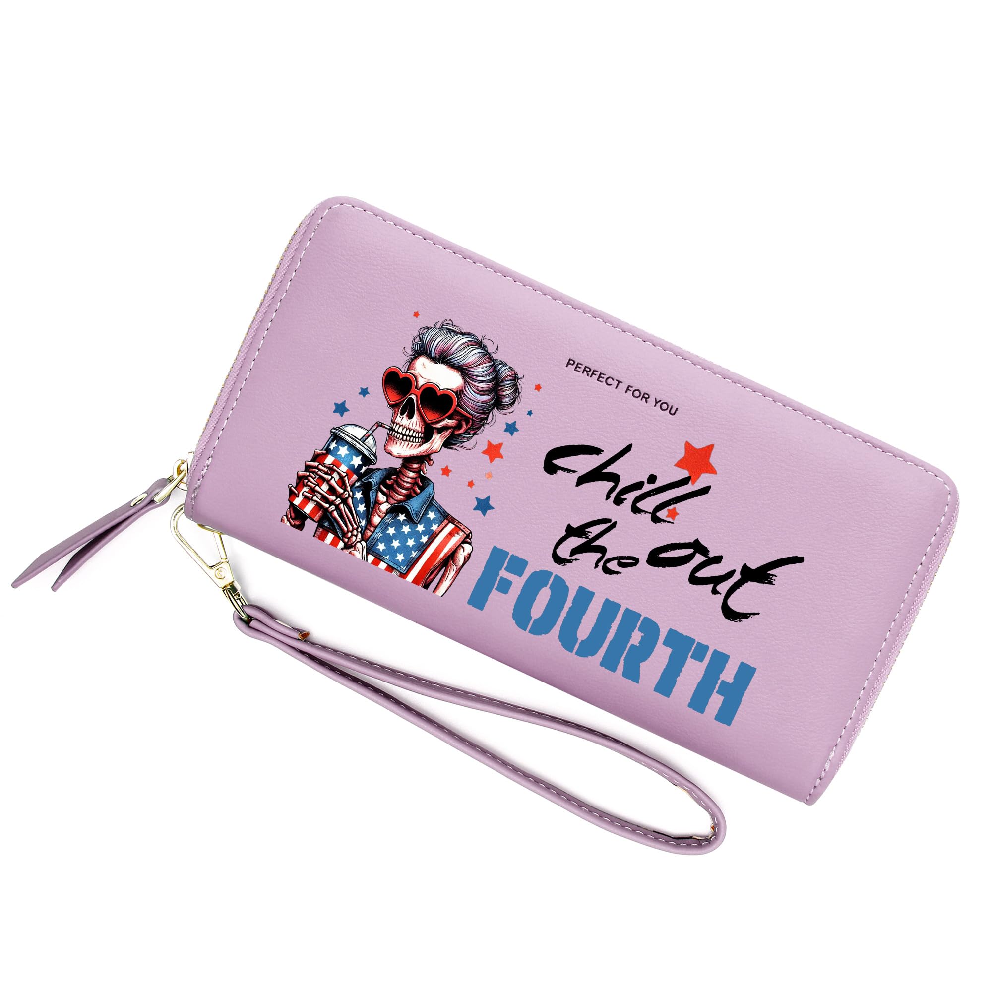 ZRTARY Customized American Wallets for Women,Holiday Gift for Friends and Ladies,Birthday Gift,Thanksgiving Gift for Parent,Grandparent,and Teachers 1301i