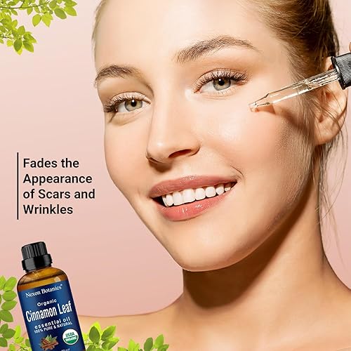 Miniatura 4 de Aceite esencial de canela orgánico, 1.0onza fluida, aceite de canela para difusor, aromaterapia, aceites esenciales de hojas de canela, para
