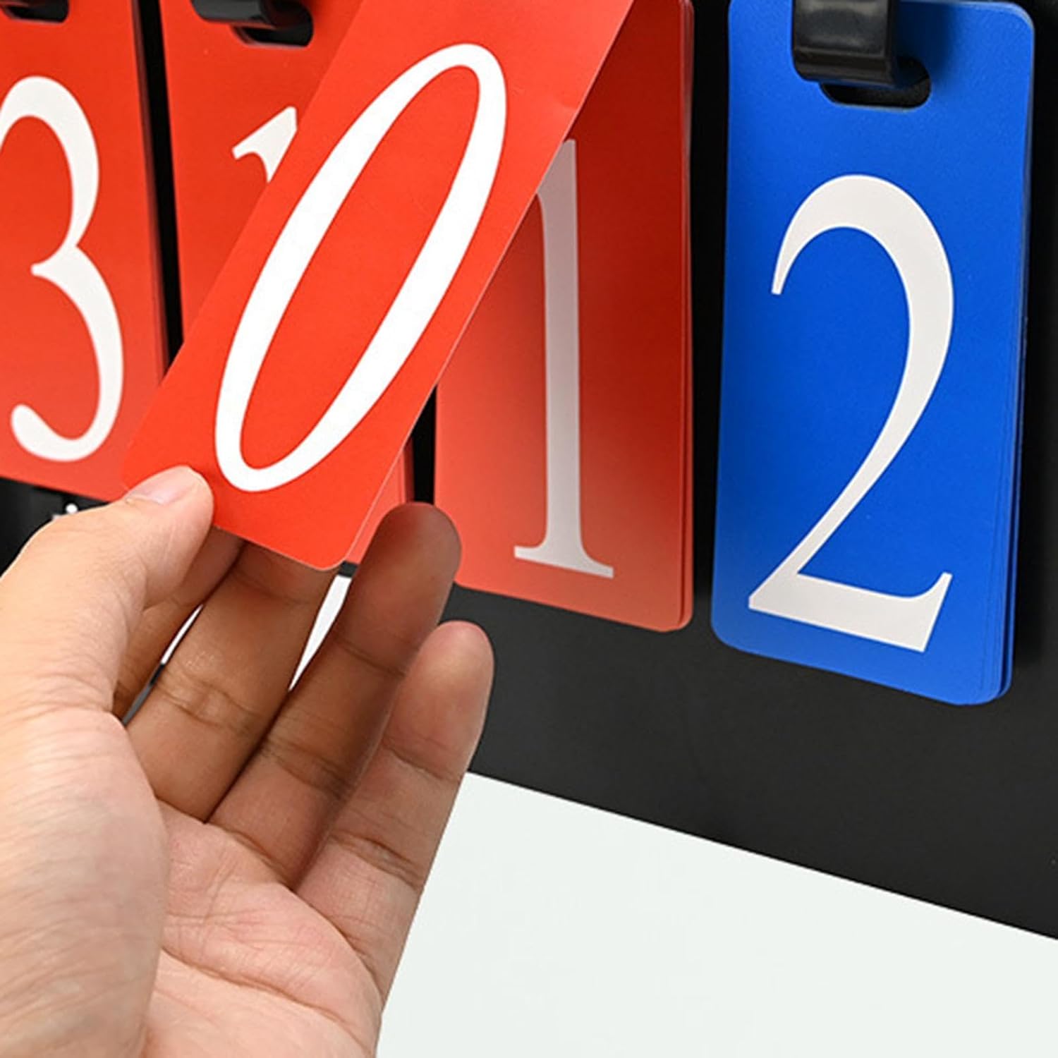 Score Reusable Team Name Card Accessories for Indoor Team Outdoor