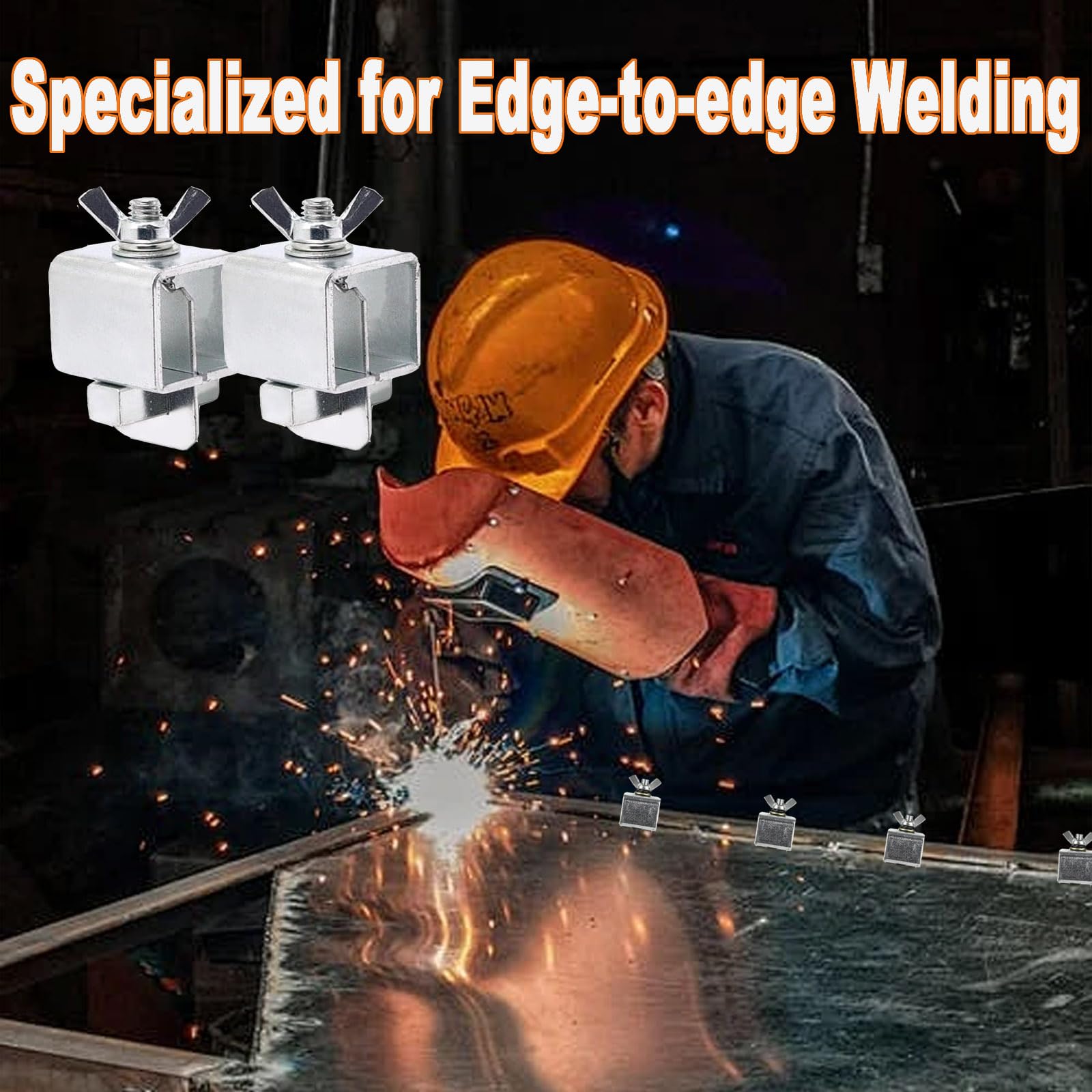 Lot De 16 Pinces De Soudage Bout à Bout En Fer Pour Soudage à