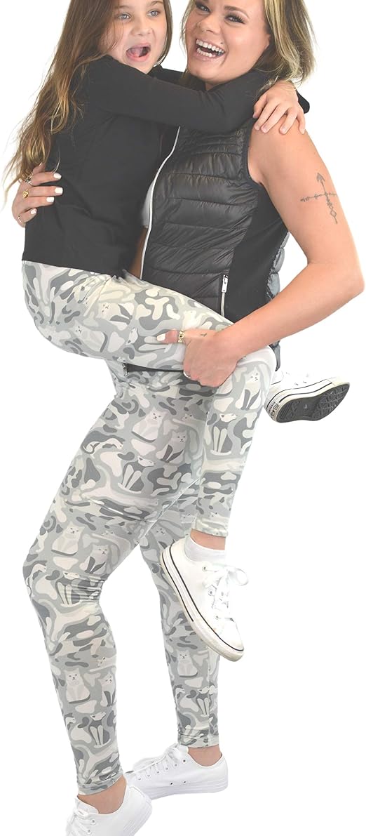 LegArt Cat Camo Camouflage Buttery Soft 