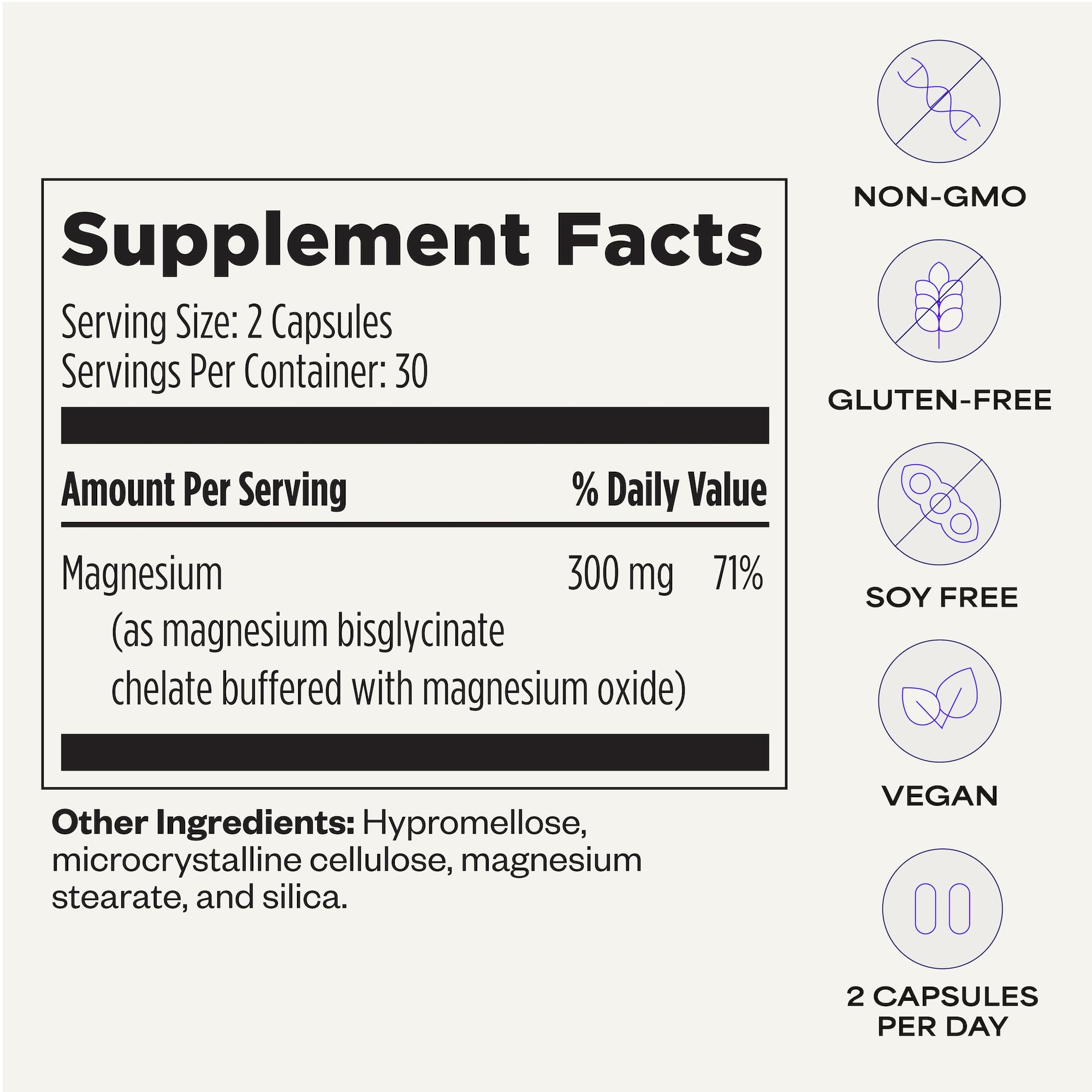 Magnesium 101 by Dave Asprey | Calm Support | 30 Day Supply — Amazon image 6