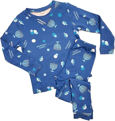 Rite Lite Pijama Hanukkah con menorah Dreidel Rite Lite Pijama Hanukkah con menorah Dreidel