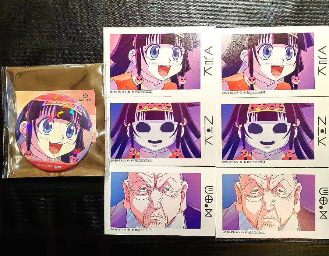 HUNTER×HUNTER ホログラム缶バッジ アルカ ナニカ