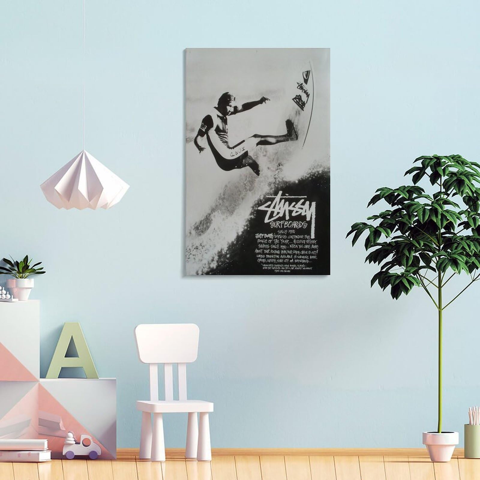 Amazon.co.jp: ヴィンテージ ステューシー サーフポスター