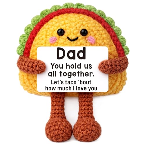 AVBODA Christmas Positive Crochet Taco Gifts