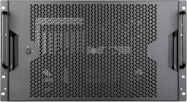 SilverStone Technology RM600, 6U Rackmount Chassis Featuring Dual PSU Compatibility and Triple 360mm Radiator Support, SST-RM600 - 3