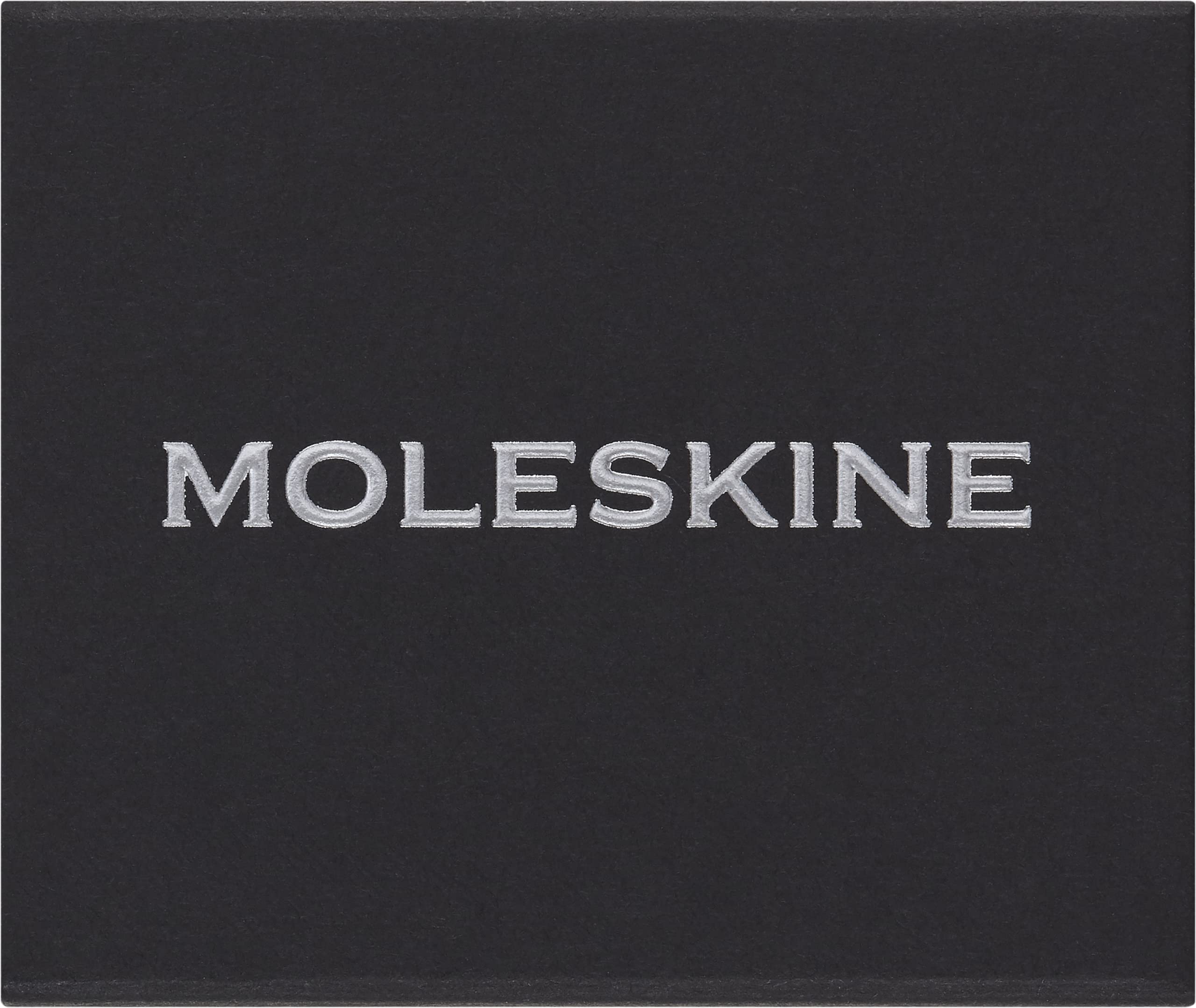 Moleskine Przypinka do notatnika lub terminarza litery, przypinka do listów, spersonalizowana gumka do kluczy, spersonalizowane pomysły na prezent, kolor srebrny