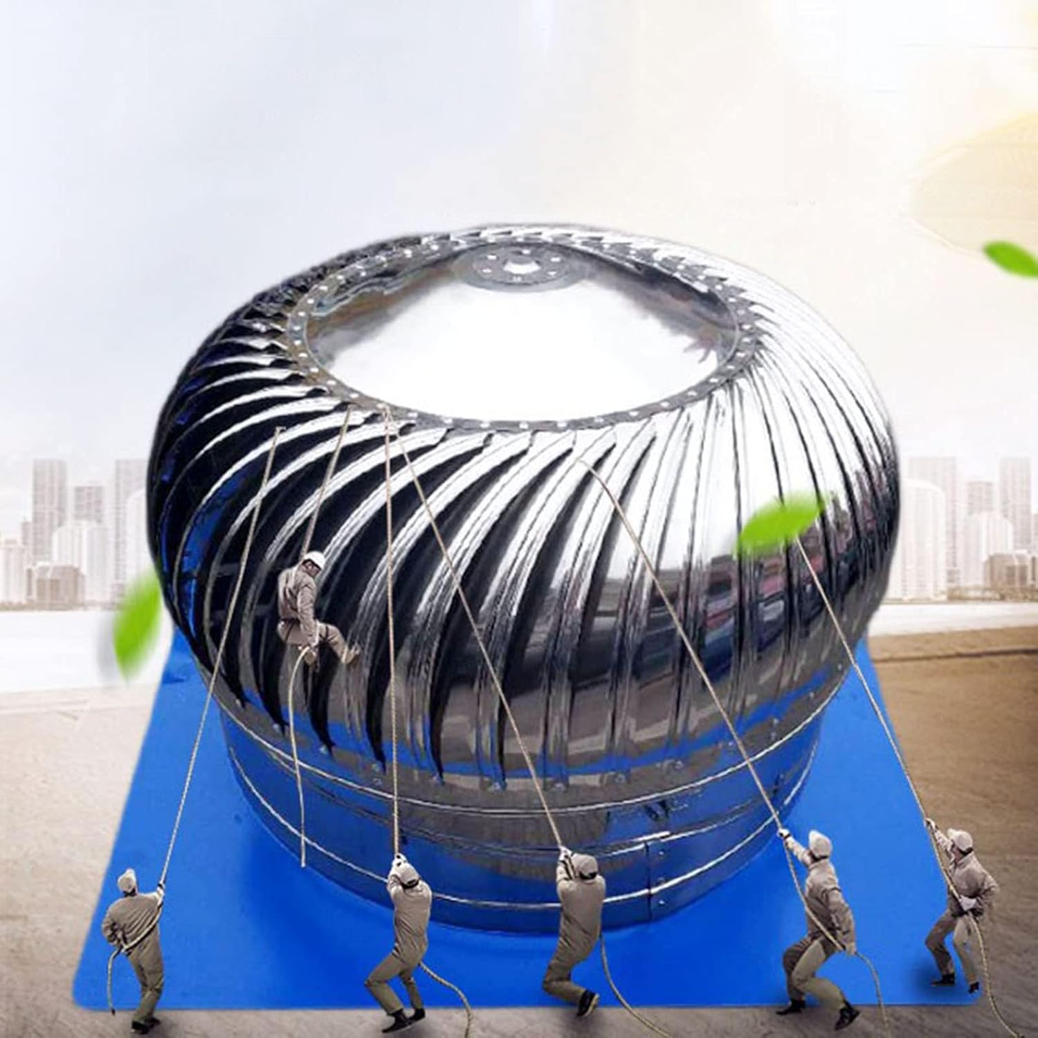 MIKAN-HIBI / ミカン (ヒビ加工) ペンダントライト ガラスシェード